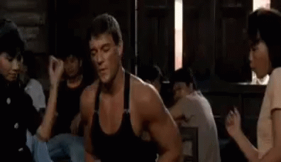Jean Claude Van Damme Clap GIF. This 396 x 228 animated GIF is part of our jean claude van damme bailando collection. Related themes include clap, dance…