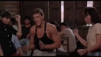 Jean Claude Van Damme Dance GIF. This 400 x 224 animated GIF is part of our jean claude van damme bailando collection. Related themes include dance…