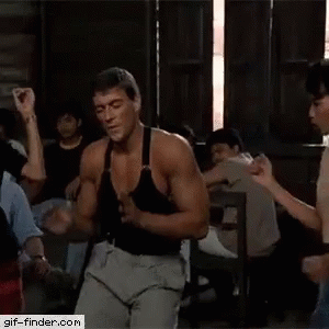 Jean Clause Claude Van Damme GIF. This 300 x 300 animated GIF is part of our jean claude van damme bailando collection. Related themes include dance…