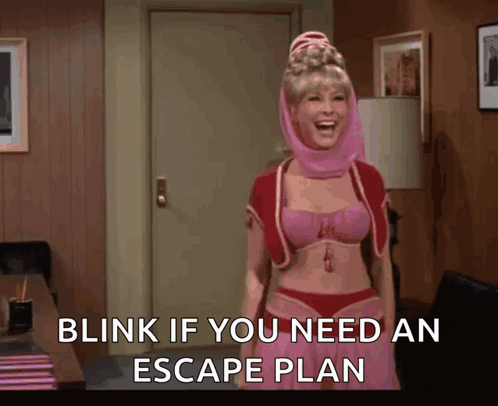 Jeannie Blink GIF
