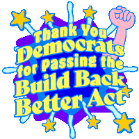 Jefcaine Build Back Better Sticker