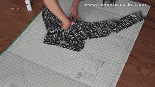 Jeggings To Crop Top GIF