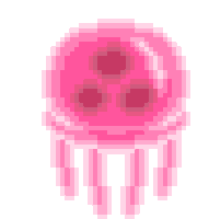 Jellyfish Spongebob Sticker