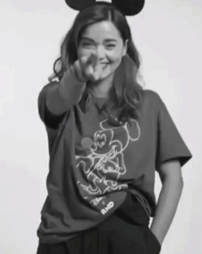 Jenna Coleman Mickey Mouse GIF. This 395 x 498 animated GIF is part of our jenna louise coleman collection. Related themes include cute, laughing, mickey…