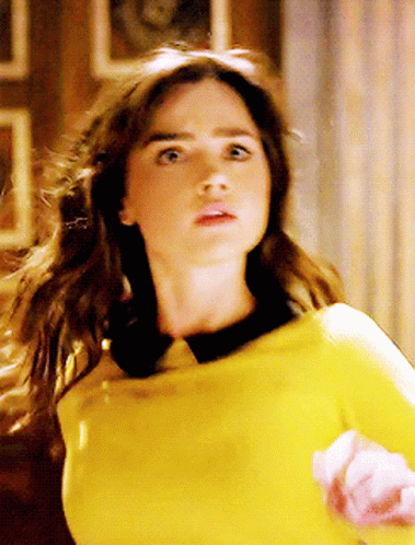 Jenna Coleman Yellow Jumper GIF. This 379 x 498 animated GIF is part of our jenna louise coleman collection. Created by BobBobinson. View the original…