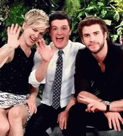 Jennifer Lawrence Josh Hutcherson GIF