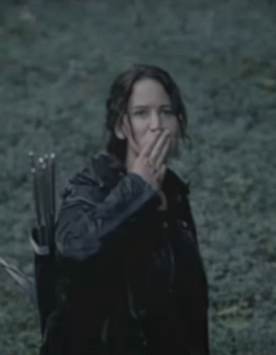 Jennifer Lawrence Katniss Everdeen GIF. This 387 x 498 animated GIF is part of our hunger games salute collection. Related themes include good luck, may the…