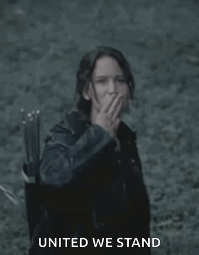 Jennifer Lawrence Katniss Everdeen GIF. This 388 x 498 animated GIF is part of our hunger games salute collection. Related themes include good luck, may the…
