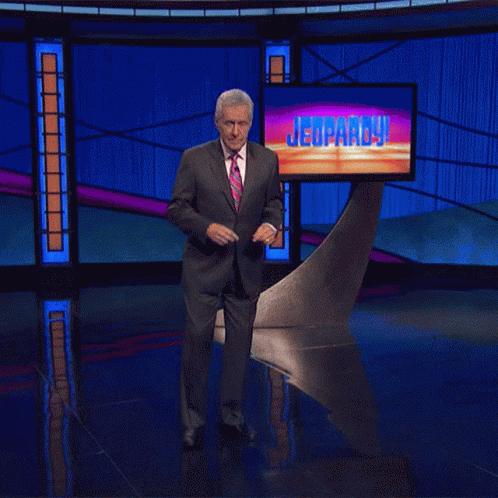 Jeopardy Alek GIF. This 498 x 498 animated GIF is part of our jeopardy music collection. Related themes include dance, funny, winner. Created by…