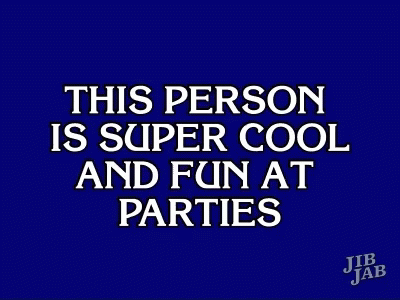 Jeopardy Carlo Bazan GIF. This 400 x 300 animated GIF is part of our jeopardy music collection. Created by CarloBazan. View the original animation, share…