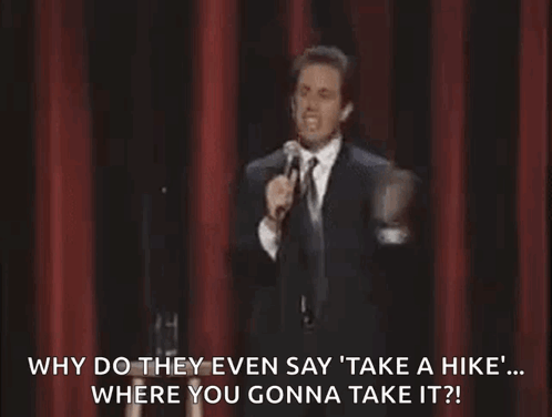 Jerry Seinfeld Stand Up GIF