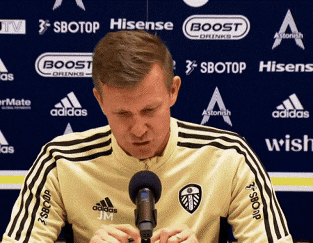 Jesse Marsch Leeds United GIF