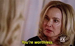 Jessica Lange Worthless GIF
