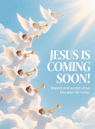 Jesus Is Coming Soon Repent GIF