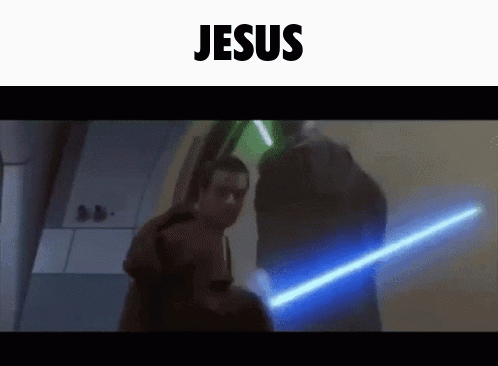 Jesus Star Wars GIF