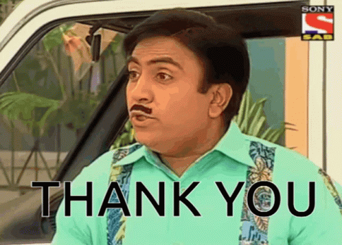 Jethalal Thank You GIF