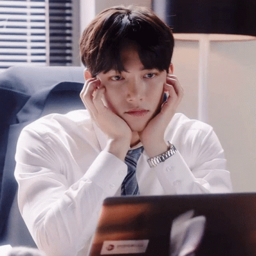 Ji Chang Wook Thinking GIF