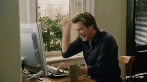 Jim Carrey Jim Carrey Typing GIF