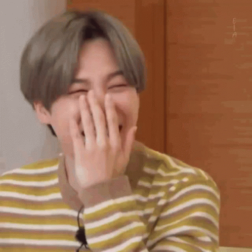 Jimin Laugh GIF