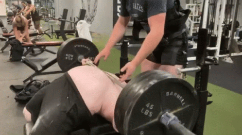 Jimmy Kolb Bench Press GIF