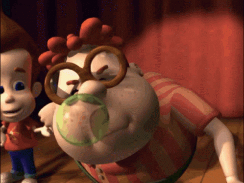 Jimmy Neutron Carl Wheezer GIF