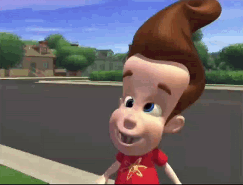 Jimmy Neutron Monkey Clapping GIF
