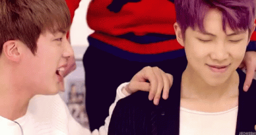 Jin Kiss GIF