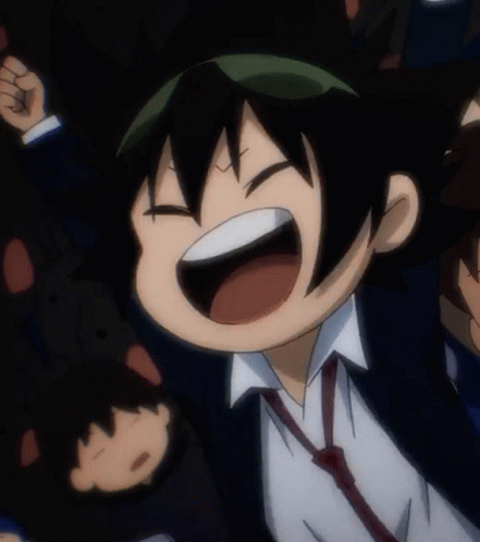 Jin Mori Happy GIF
