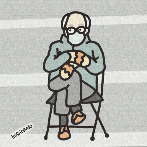 Joe Biden Bernie GIF. This 498 x 498 animated GIF is part of our bernie sanders socialism collection. Related themes include bernie sanders, cold, waiting…