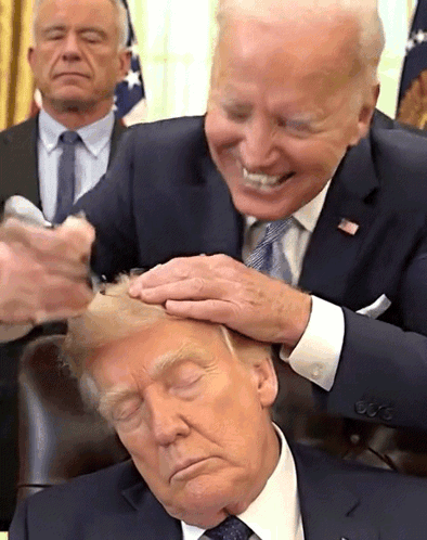 Joebiden Joe Biden GIF. This 394 x 498 animated GIF is part of our team america vomit collection. Related themes include sleep, sleepy, trump. Created by…