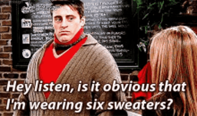 Joey Hey Listen GIF