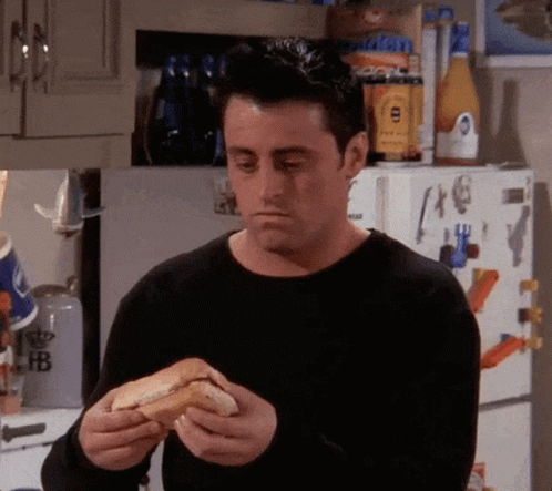 Joey Sandwich GIF. This 498 x 443 animated GIF is part of our joey doesnt share food collection. Created by fairytalexendings. View the original animation…