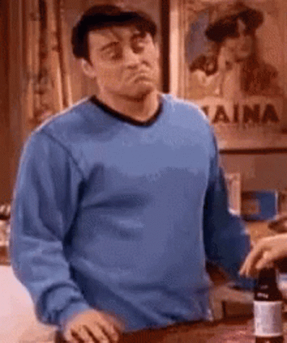 Joey Tribbiani Whatever GIF