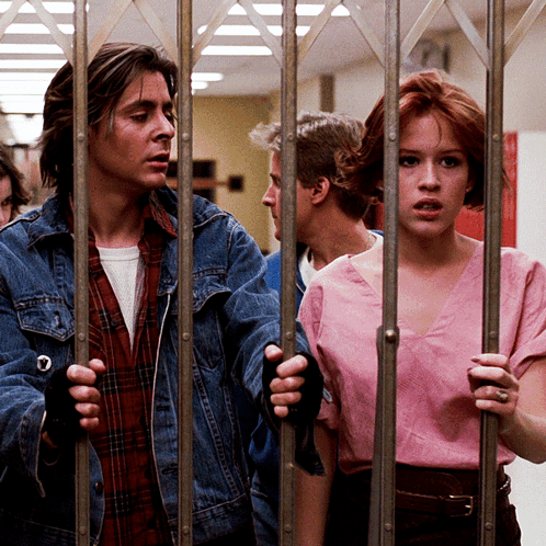 John Bender Claire Standish GIF. This 498 x 498 animated GIF is part of our molly ringwald collection. Created by datreylo. View the original animation…