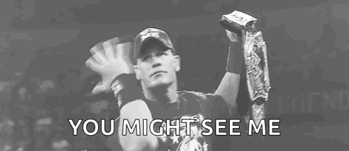 John Cena Wwe GIF. This 498 x 216 animated GIF is part of our john cena you cant see me collection. Related themes include champion, john cena, red. Created…