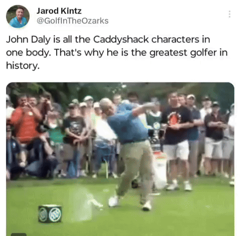 John Daly Golfing GIF