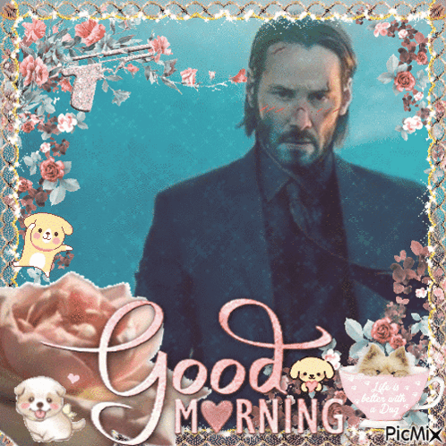John Wick Good Morning GIF