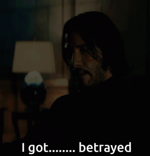 John Wick I Got Betrayed GIF
