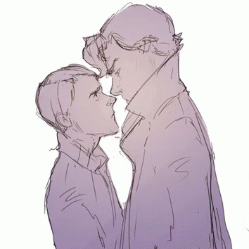 Johnlock Sherlock GIF