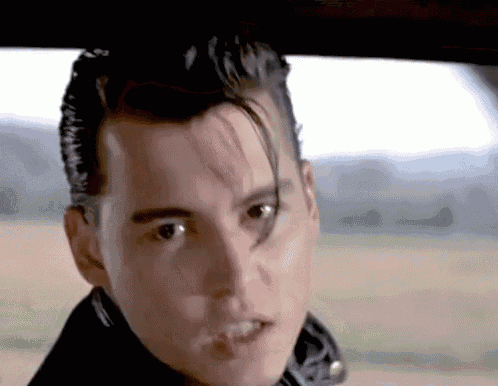 Johnny Depp Kiss GIF