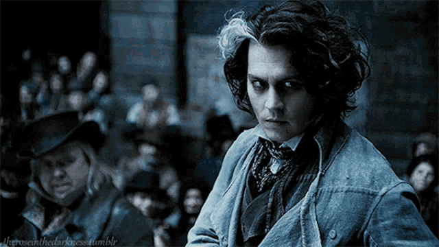 Johnny Depp Sweeney Todd GIF