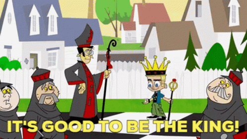 Johnny Test Its Good To Be The King GIF. This 498 x 280 animated GIF is part of our its good to be the king collection. Created by masoncarr2244. View the…