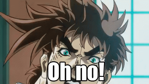 Jojo Joseph GIF. This 480 x 270 animated GIF is part of our jojo oh no collection. Related themes include jojo, oh no, shocked. View the original animation…
