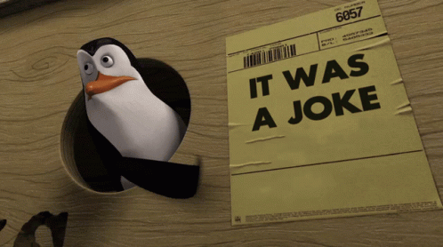 Joke Just Kidding GIF