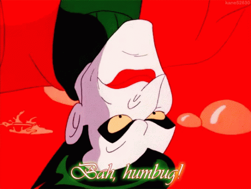 Joker Bah Humbug GIF