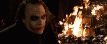 Joker Burn GIF. This 450 x 186 animated GIF is part of our joker burning money collection. Related themes include burn, joker, money. View the original…