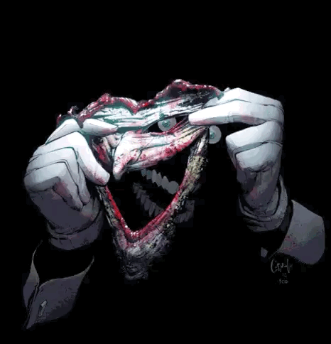 Joker Face GIF