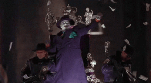 Joker Free GIF. This 498 x 273 animated GIF is part of our joker burning money collection. Related themes include joker, money. Created by dmflanagan. View…
