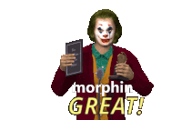 Joker Joaquin Phoenix Sticker
