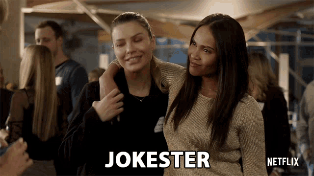 Jokester Lesley Ann Brandt GIF